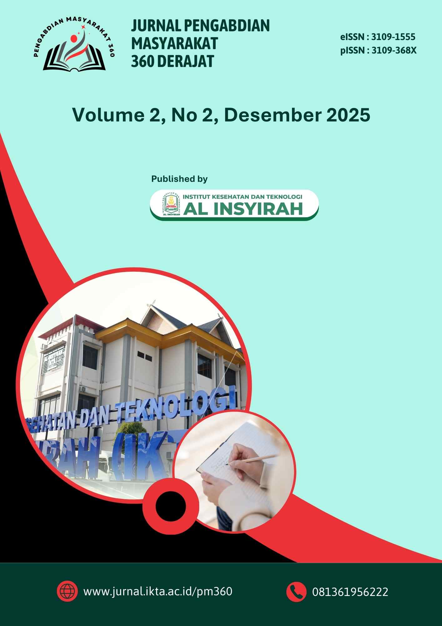 					Lihat Vol 2 No 2 (2025): Pengabdian Masyarakat 360 Derajat
				